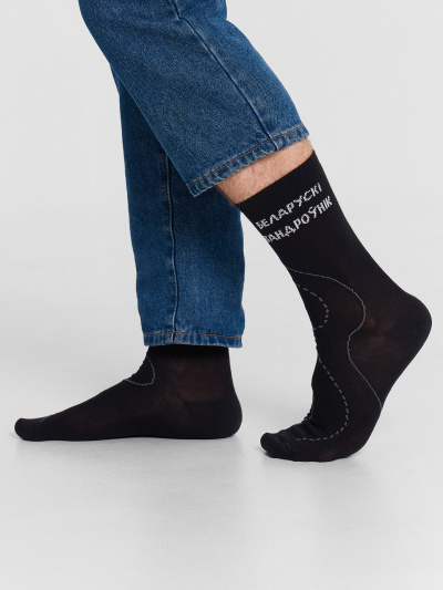 Носки Mark Formelle 107K-2731/24107K черный_рис.2731 - фото 5