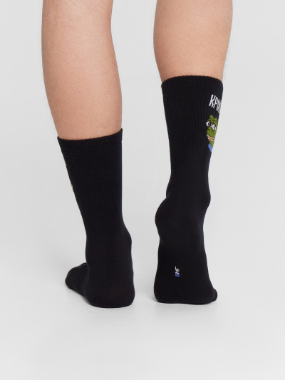 Носки Mark Formelle 107K-3027/24107K-2 черный_рис.3027 - фото 2