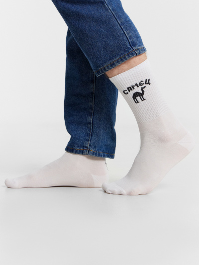 Носки Mark Formelle 107K-3045/24107K-2 белый_рис.3045 - фото 1