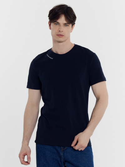 Футболка Mark Formelle 111774/24-4120П-5 т.синий_печать_Печать - фото 10