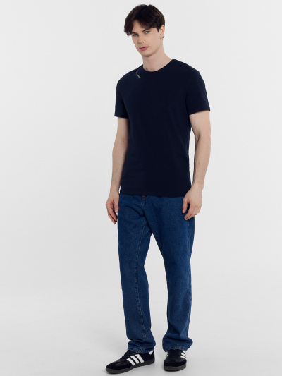 Футболка Mark Formelle 111774/24-4120П-5 т.синий_печать_Печать - фото 17