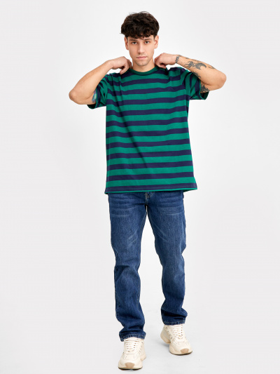 Футболка Mark Formelle 111831/24-3673П-0 сине_зеленая_полоска - фото 15