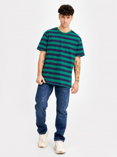 Футболка Mark Formelle 111831/24-3673П-0 сине_зеленая_полоска - фото 19