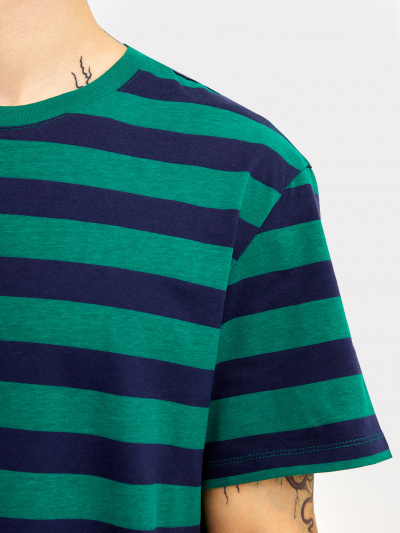 Футболка Mark Formelle 111831/24-3673П-0 сине_зеленая_полоска - фото 12