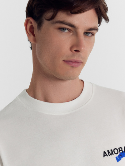 Футболка Mark Formelle 111846/24-3575П-0 белый_печать3_2_сл_на_пол_3_сл_на_спинке - фото 4