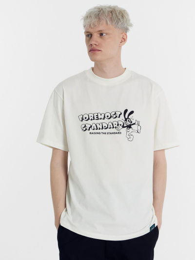 Футболка Mark Formelle 111846/24-3575П-0 св.молочный_печать_1_сл_на_пол_ТП_Д - фото 1