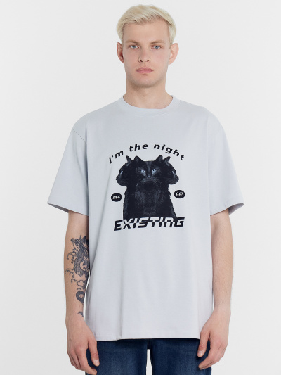 Футболка Mark Formelle 111846/24-3575П-0 туман_печать_1_сл_на_пол_ТП - фото 1