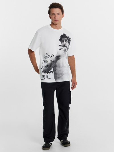 Футболка Mark Formelle 111846/24-3856П-0 белый_печать_3_сл_на_пол_ТП - фото 14