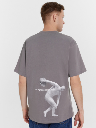 Футболка Mark Formelle 111846/24-3856П-0 глина_печать_1_сл_на_пол_3_сл_на_спинке_ТП - фото 9