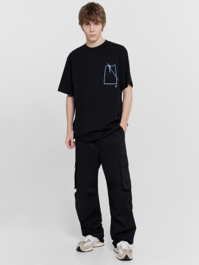 Футболка Mark Formelle 111846/24-3856П-0 черный_печать_2_сл_на_пол_3_сл_на_спинке - фото 6