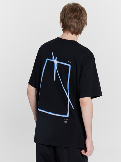 Футболка Mark Formelle 111846/24-3856П-0 черный_печать_2_сл_на_пол_3_сл_на_спинке - фото 5