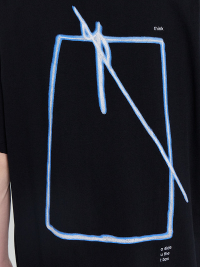 Футболка Mark Formelle 111846/24-3856П-0 черный_печать_2_сл_на_пол_3_сл_на_спинке - фото 14