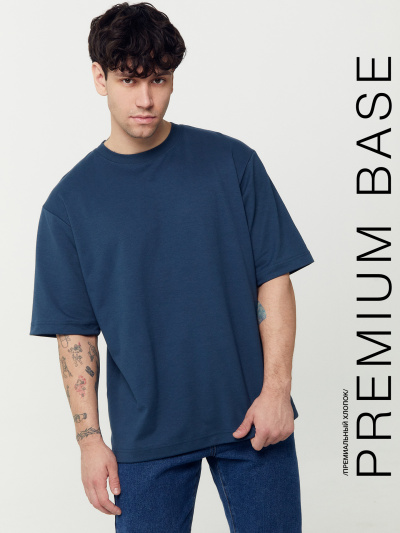 Футболка Mark Formelle 111859/24-3980Ц-2 морская_глубина_тампопечать - фото 11