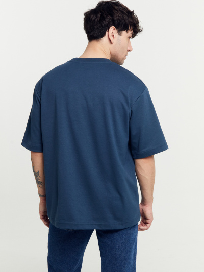 Футболка Mark Formelle 111859/24-3980Ц-2 морская_глубина_тампопечать - фото 4