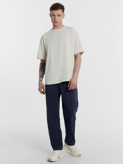 Футболка Mark Formelle 111882/24-3548Ц-0 белый_песок_печать_2_сложность_печать_на_детали_спин - фото 12