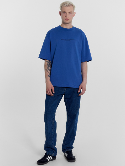 Футболка Mark Formelle 111883/24-3706П-0 синий_печать_Печать - фото 7