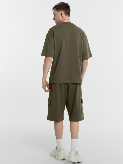 Футболка Mark Formelle 111883/24-3706П-0 т.полынь_печать_2_сл_на_пол_ТП_Д - фото 4