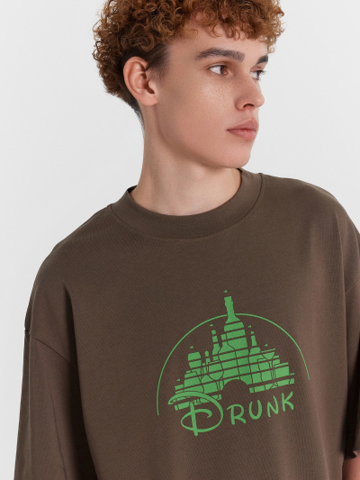 Футболка Mark Formelle 111883/24-4288П-0 табак_печать_3_сл_на_пол - фото 10