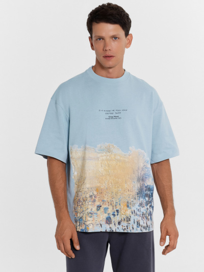 Футболка Mark Formelle 111892/24-3840П-0 туманно_голубой_печать_4_сл_на_пол_ТП - фото 10