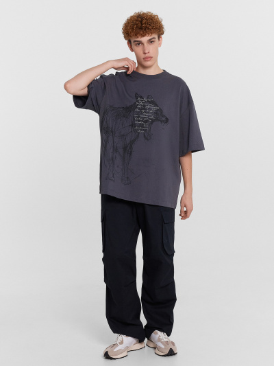 Футболка Mark Formelle 111892/24-4447П-0 сталь_печать_3_сл_на_пол - фото 11