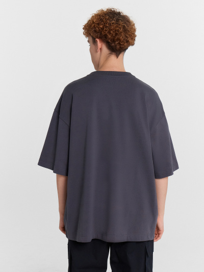 Футболка Mark Formelle 111892/24-4447П-0 сталь_печать_3_сл_на_пол - фото 5