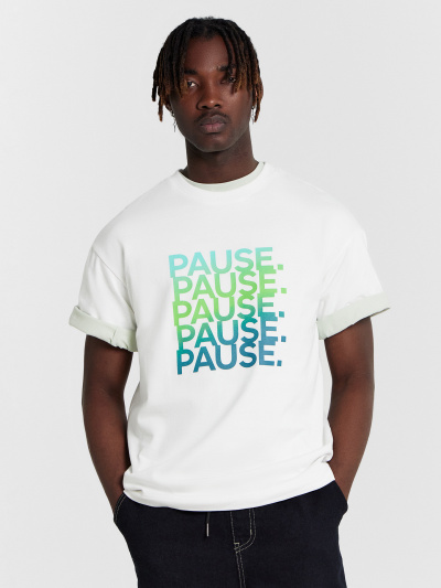 Футболка Mark Formelle 111900/24-3973П-0 белый_Печать - фото 10