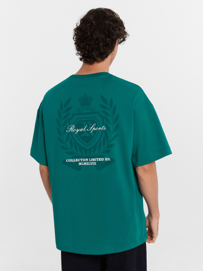 Футболка Mark Formelle 111900/24-4854П-0 зеленый_печать - фото 6