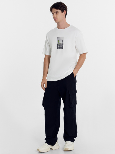 Футболка Mark Formelle 111925/24-4153П-2 белый_печать_Печать - фото 1