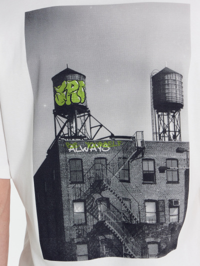 Футболка Mark Formelle 111925/24-4153П-2 белый_печать_Печать - фото 5