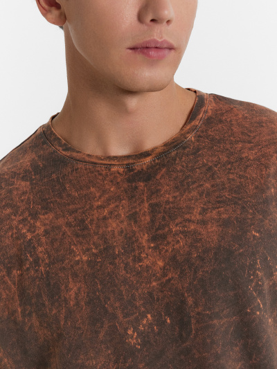 Футболка Mark Formelle 111925/24-ОБР4363П-0 эйсид_на_кофейном - фото 4