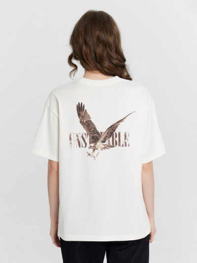 Футболка Mark Formelle 112678/24-28181П-0 молочный_печать3_1_сл_на_пол_3_сл_на_спинке - фото 5