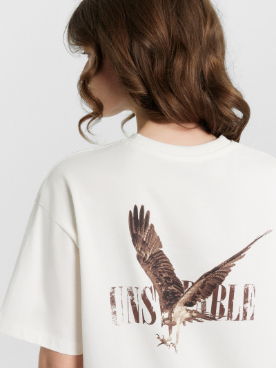 Футболка Mark Formelle 112678/24-28181П-0 молочный_печать3_1_сл_на_пол_3_сл_на_спинке - фото 11