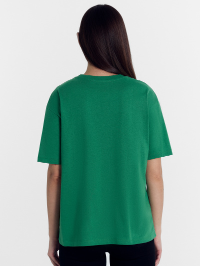 Футболка Mark Formelle 112678/24-28181П-0 сосновый_зеленый_печать_Печать - фото 7