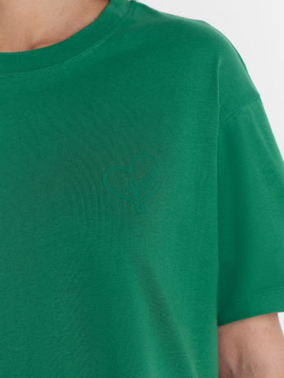 Футболка Mark Formelle 112678/24-28181П-0 сосновый_зеленый_печать_Печать - фото 6