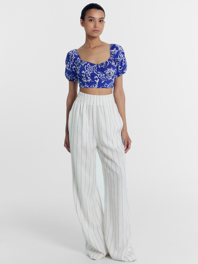 Топ Mark Formelle 112851/24-28287П-9 узоры_на_ультрамарине - фото 6