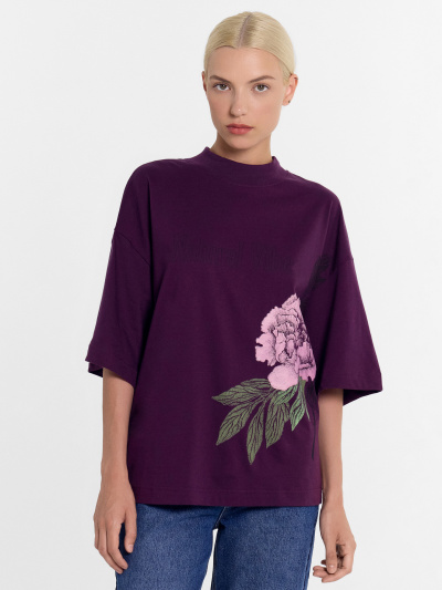 Футболка Mark Formelle 112874/24-26820П-0 инжир_печать_4_сл_на_пол - фото 11