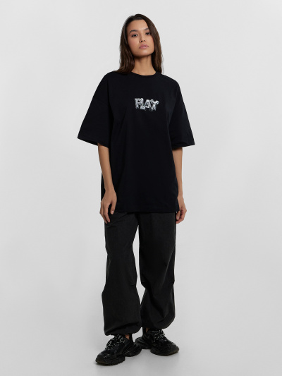 Футболка Mark Formelle 112953/24-26463П-0 черный_печать7_3_сл_на_пол - фото 6