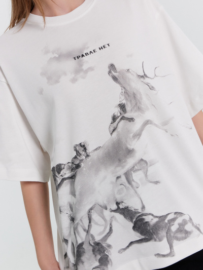 Футболка Mark Formelle 112961/24-29525П-0 белый_печать7_3_сл_на_пол_ТП - фото 12