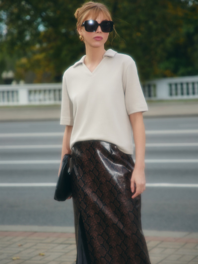 Джемпер Mark Formelle 112980/24-29946Ц-2 св.бежевый - фото 2