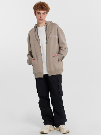 Толстовка Mark Formelle 121206/24-4374Ц-7(3)-2 серо_бежевый_560_D_вышивка - фото 1