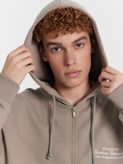 Толстовка Mark Formelle 121206/24-4374Ц-7(3)-2 серо_бежевый_560_D_вышивка - фото 7