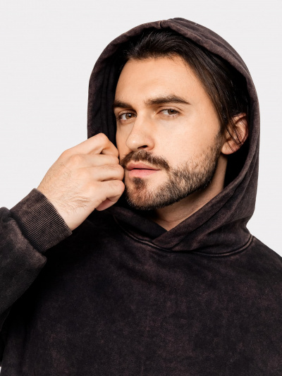 Худи Mark Formelle 121751/22/ОБР3444Ц-7П черный_009.1А_Эйсид - фото 2