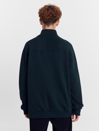 Толстовка Mark Formelle 121916/24-4015Ц-7(3)-2 зеленый_бархат_541_D_вышивка - фото 6