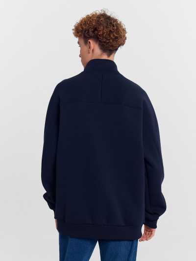 Толстовка Mark Formelle 121916/24-4112П-7П неви_печать_1_сл_на_пол - фото 4