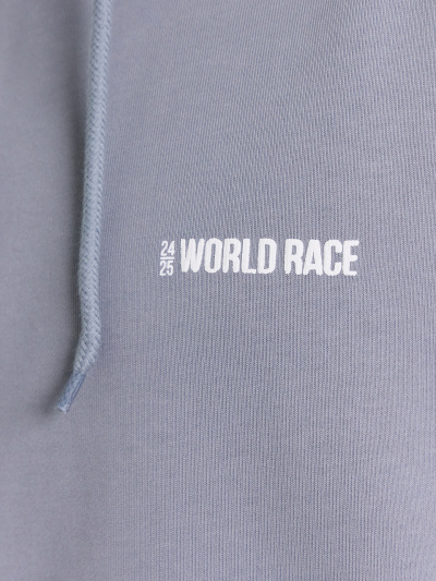 Худи Mark Formelle 121927/24-4405П-7(3) сизый_печать_1_сл_на_пол_2_сл_на_спинке - фото 8