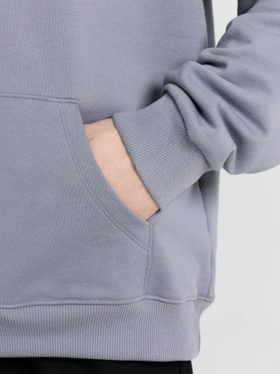 Худи Mark Formelle 121927/24-4405П-7(3) сизый_печать_1_сл_на_пол_2_сл_на_спинке - фото 7