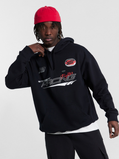 Худи Mark Formelle 121927/24-4405П-7(3) черный_печать_1_сл_на_пол - фото 6