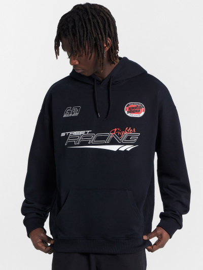 Худи Mark Formelle 121927/24-4405П-7(3) черный_печать_1_сл_на_пол - фото 7