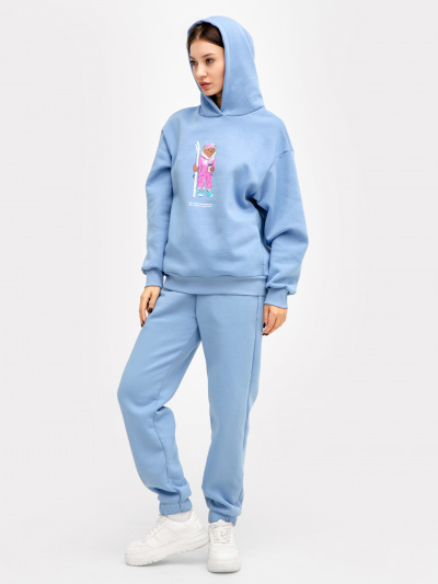 Худи Mark Formelle 122728/22/25165Ц-7П св.голубой_печать_3_сл_на_пол - фото 7