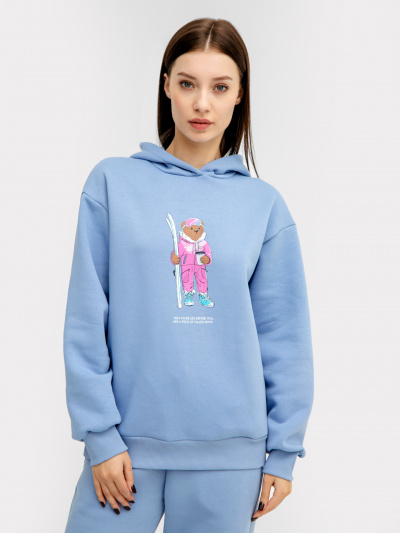 Худи Mark Formelle 122728/22/25165Ц-7П св.голубой_печать_3_сл_на_пол - фото 8